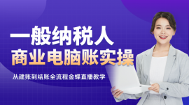 江門商業電腦賬全流程實戰