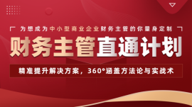 江門財務主管（商業）直通計劃