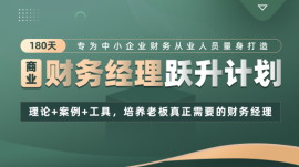 黃石180天財務(wù)經(jīng)理（商業(yè)）躍升計劃