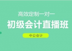 東莞初級會計課程培訓直播班