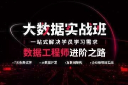 福州JAVA大數據專業培訓班